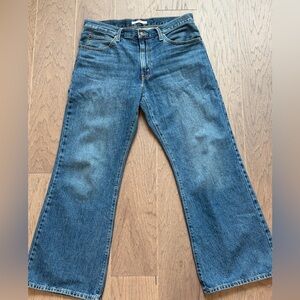 Levi's Women's 94 Baggy Boot Cut Jeans - Blue